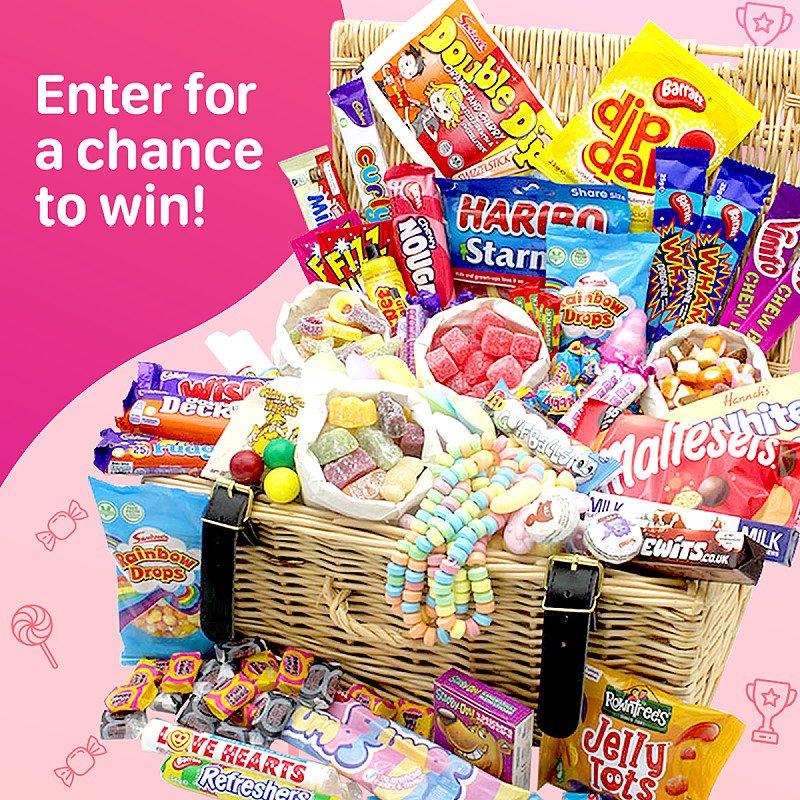 WIN this Mega Retro Sweets Hamper with 50 types of tuckshop classics!