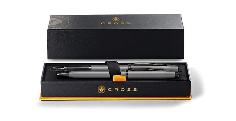 Christmas is coming - Century II Gunmetal Grey Ballpoint Pen & Fountain Pen (Medium) Gift Set!