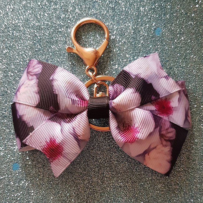 Black Chelsea Bagcharm Keyring