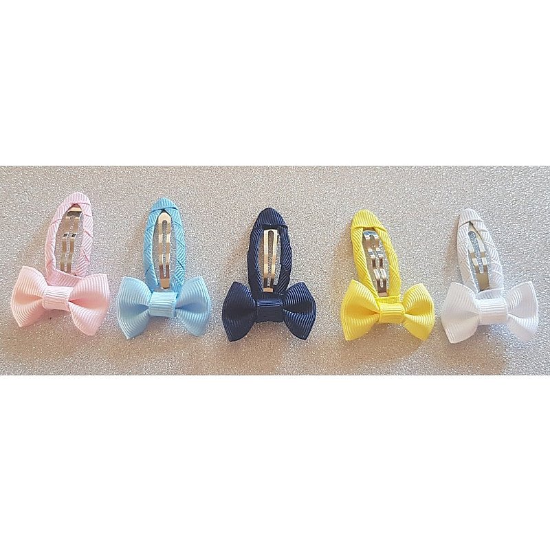 Teeny Bow Hairclips/Bobbles