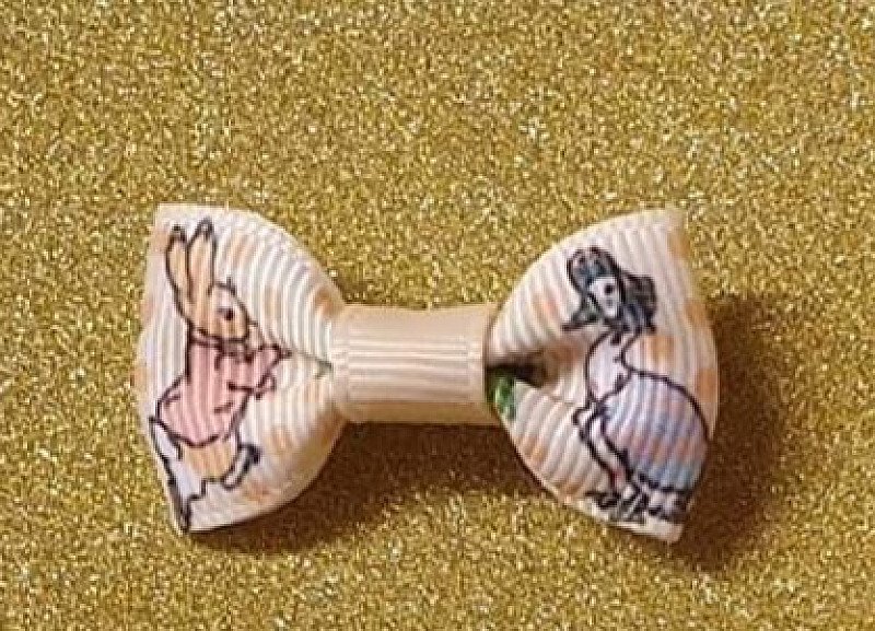 Peter Rabbit Teeny Hairbow or Headband