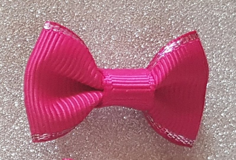 Teeny Azalea Pink Hairbow or Headband