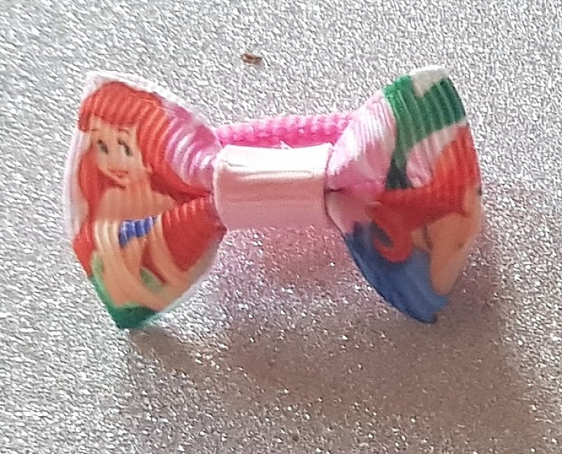 Ariel Mermaid Teeny Hairbow or Headband