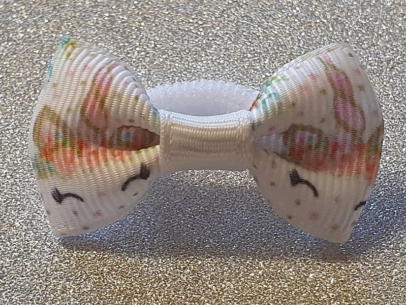 Unicorn Teeny Hairbow Or Headband