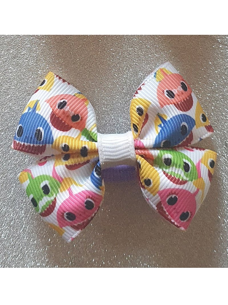 Baby Shark Mini Hairbow or Headband