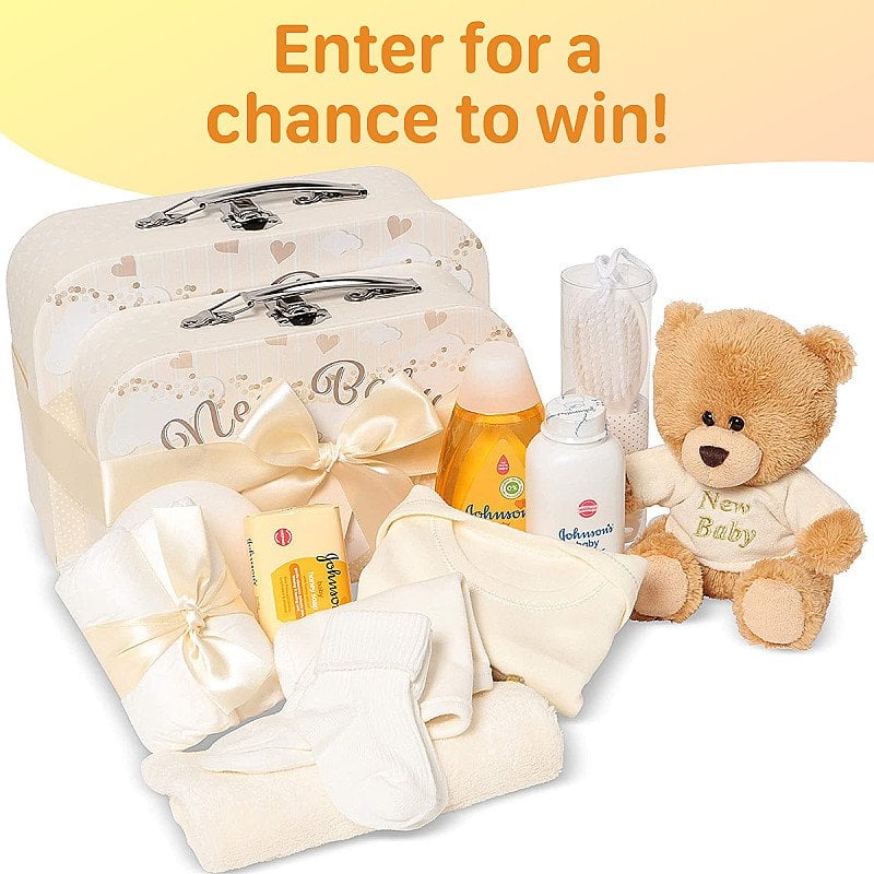 WIN this Johnson's Essentials Newborn Baby Hamper Snizl Ltd Free