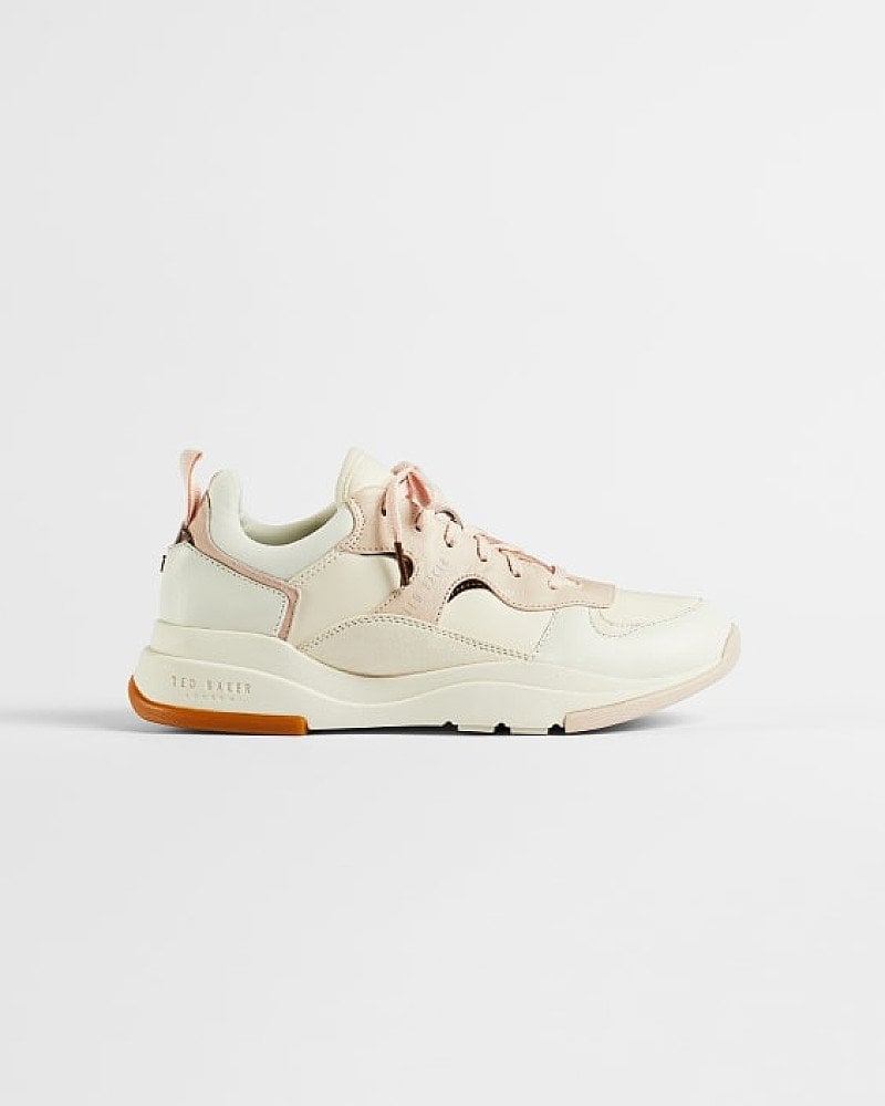SALE - Leather mix chunky trainers!