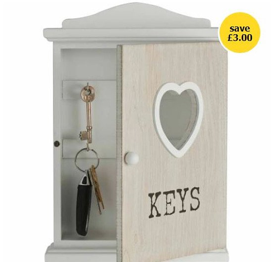 Home Accessories Sale Wilko Key Storage Box! Wilko Deal