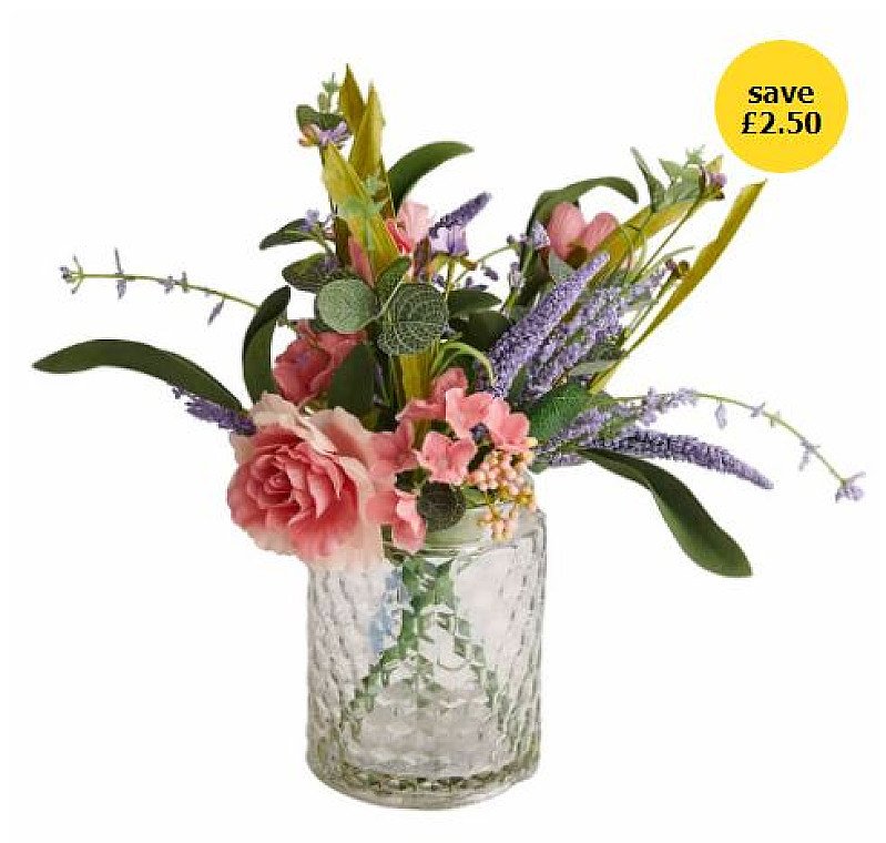Home Accessories Sale - Wilko Treasured Floral Bouquet in Vase!