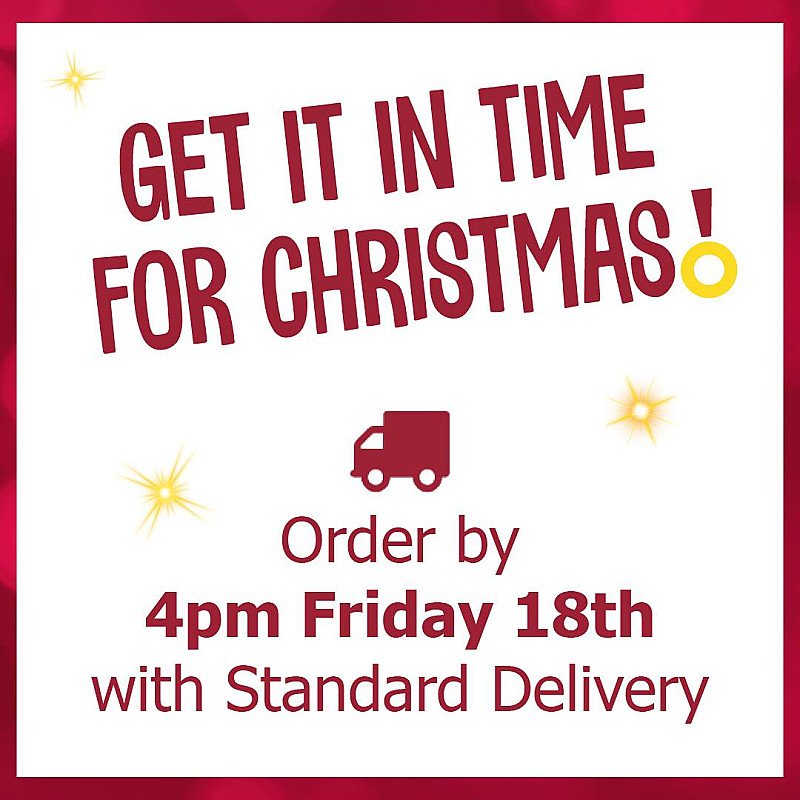 Shop our HUGE sale and then get it in time for Christmas!