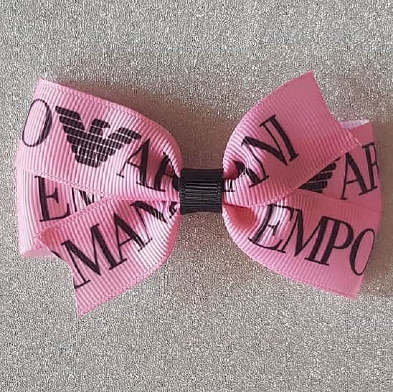 Armani Pink Hairbow