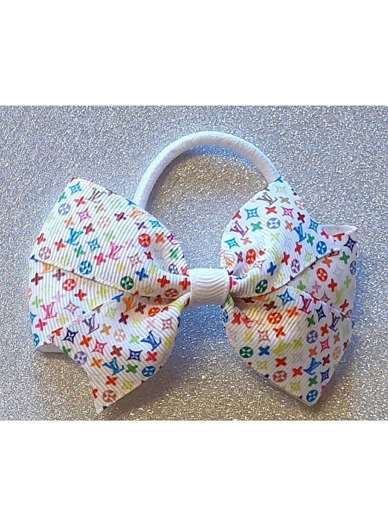 LV Fashion Mini Hairbow or Headband