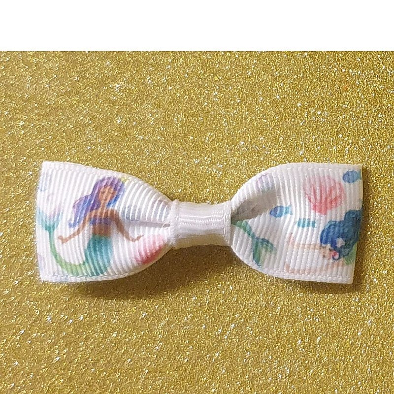 Mermaid Mini Hairbow Or Headband