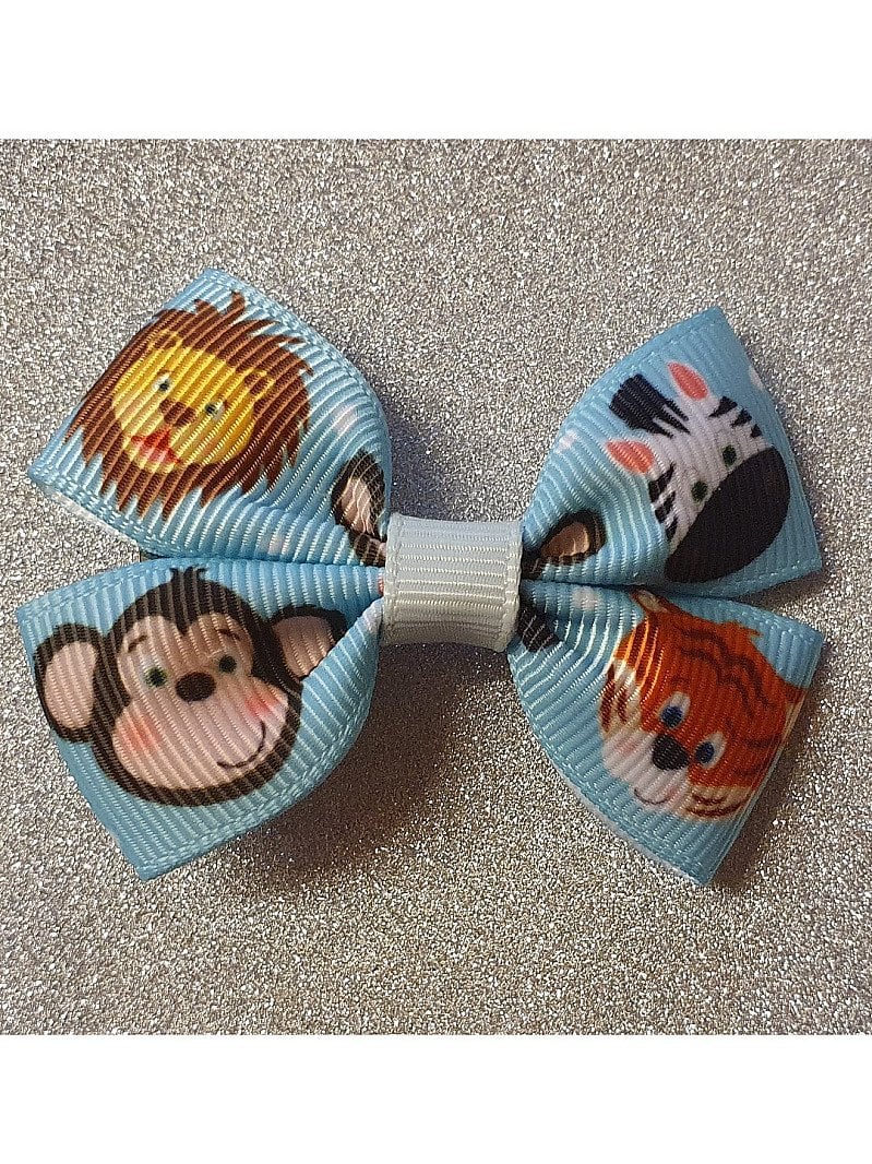 ZOO Animals Mini Hairbow or Headband