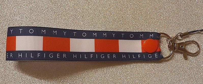 Tommy Hilfiger Wriststrap Lanyard Keyfob Keyring
