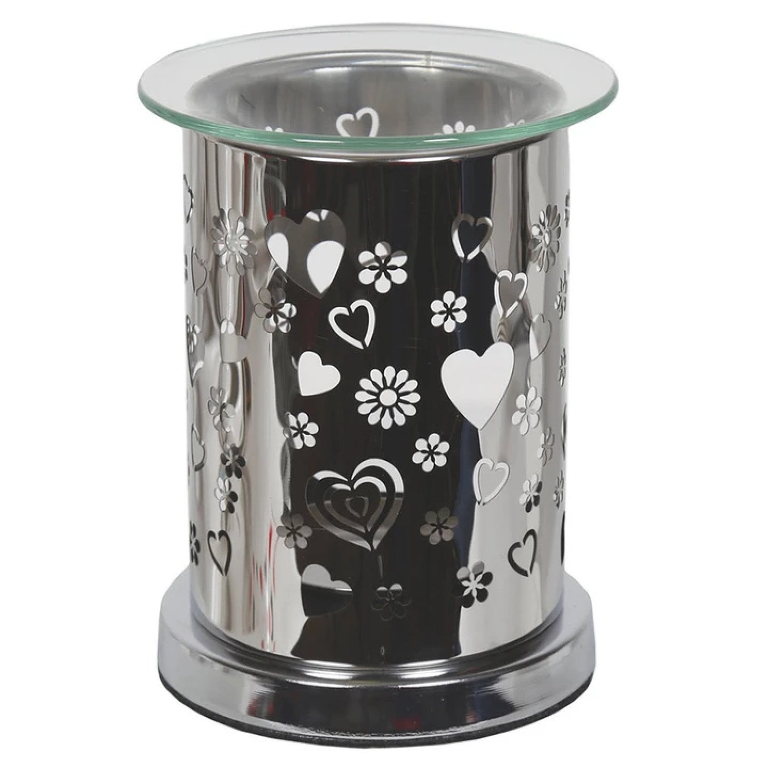 Aroma Mirror Wax Melt Burner, Hearts £17.99 Free Postage