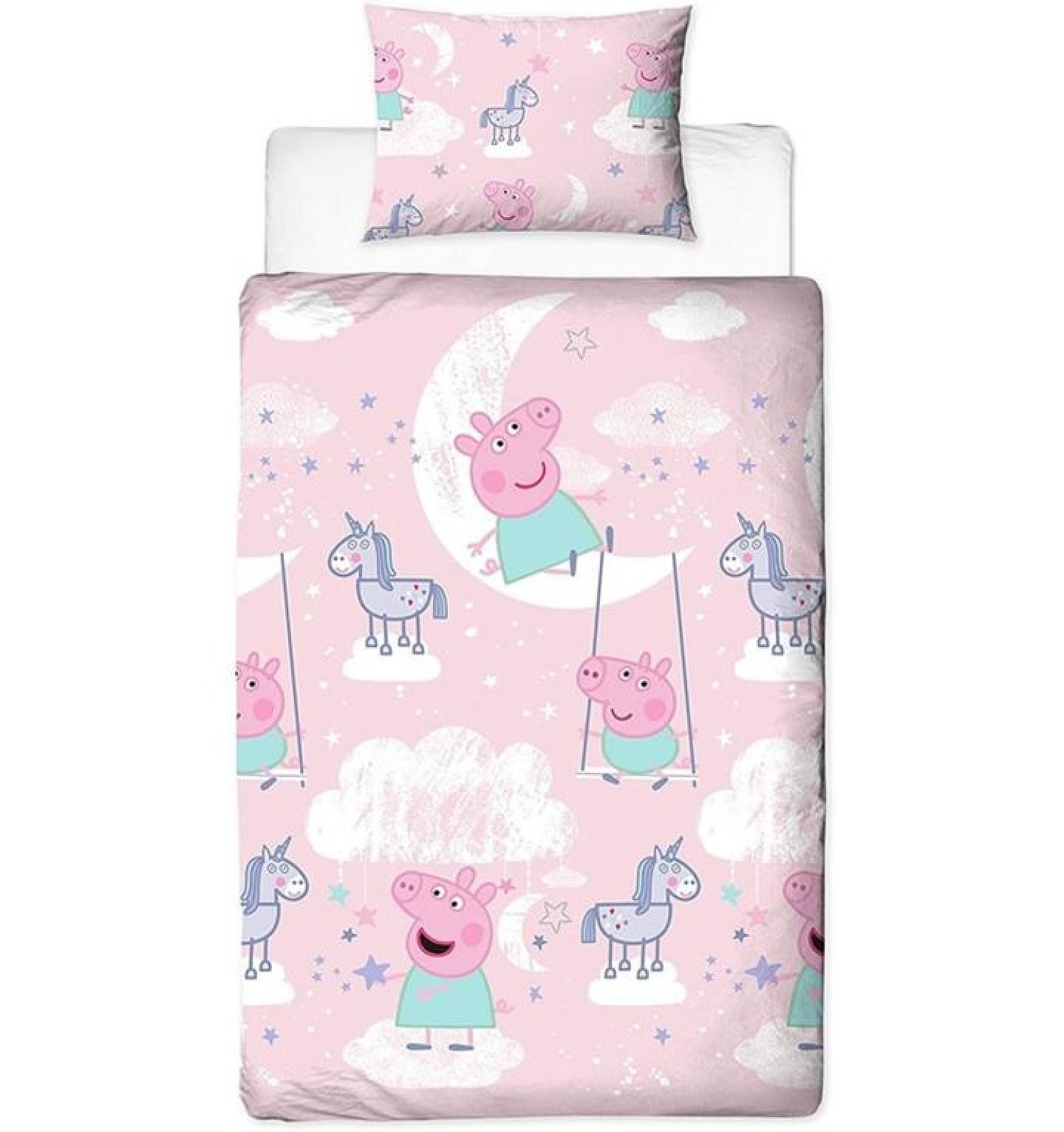 Peppa Pig Single Bedding - Stardust