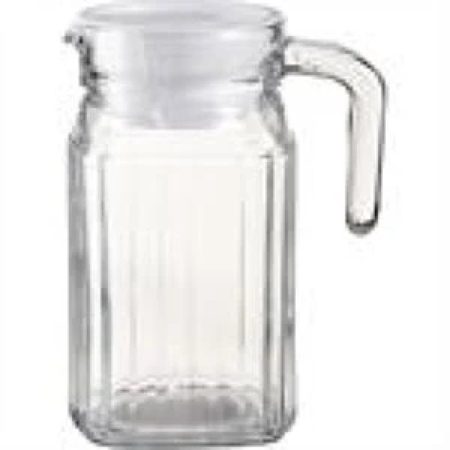 Quadro Fridge Jug 500ml Traditionally Styled Handled With Lid Designed To Fit Most Fridge Doors