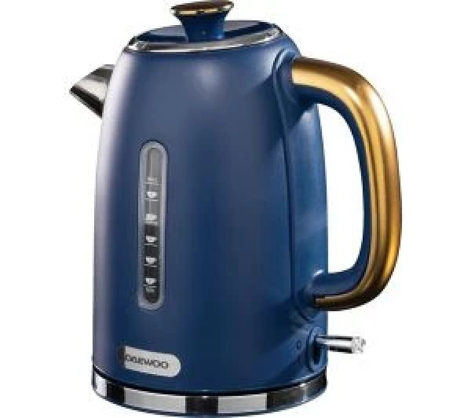 Daewoo Astoria Stainless Steel 1.7L Kettle Navy Blue Free Postage