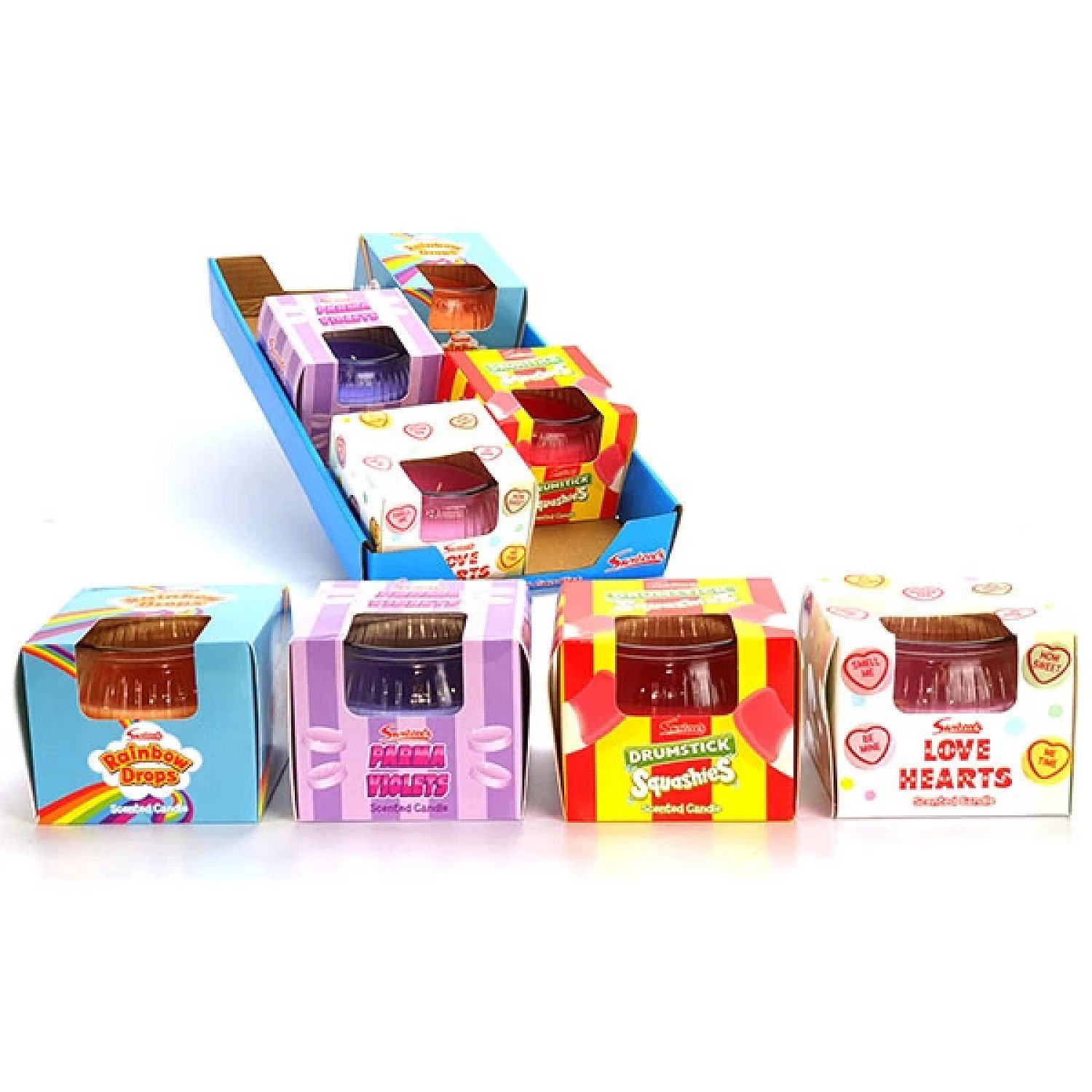 8 Swizzle Sweet candle bundle Free Postage