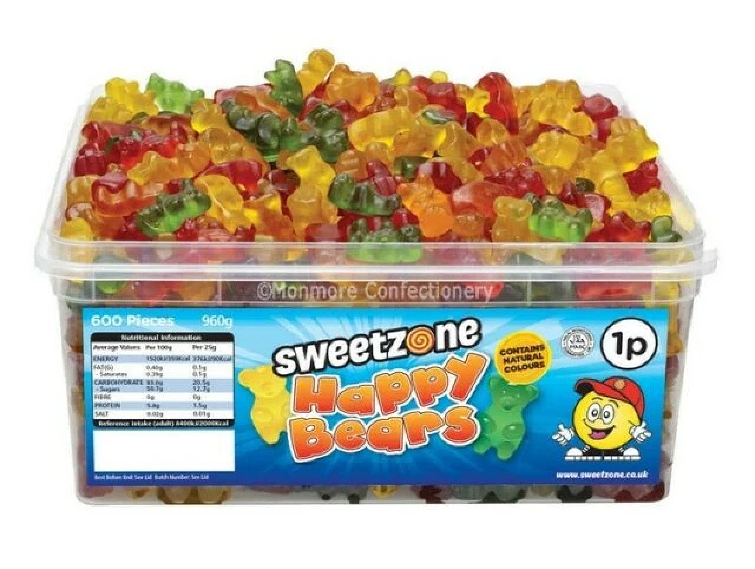 TEDDY BEARS (SWEETZONE) 600 COUNT Free Postage