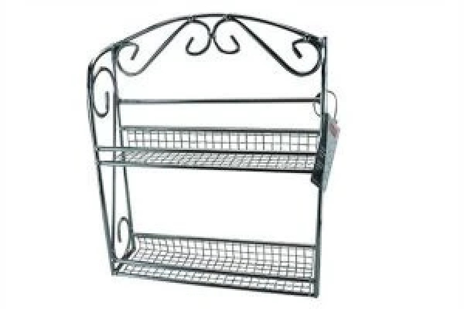 10 Jar Chrome Spice Rack Free Postage