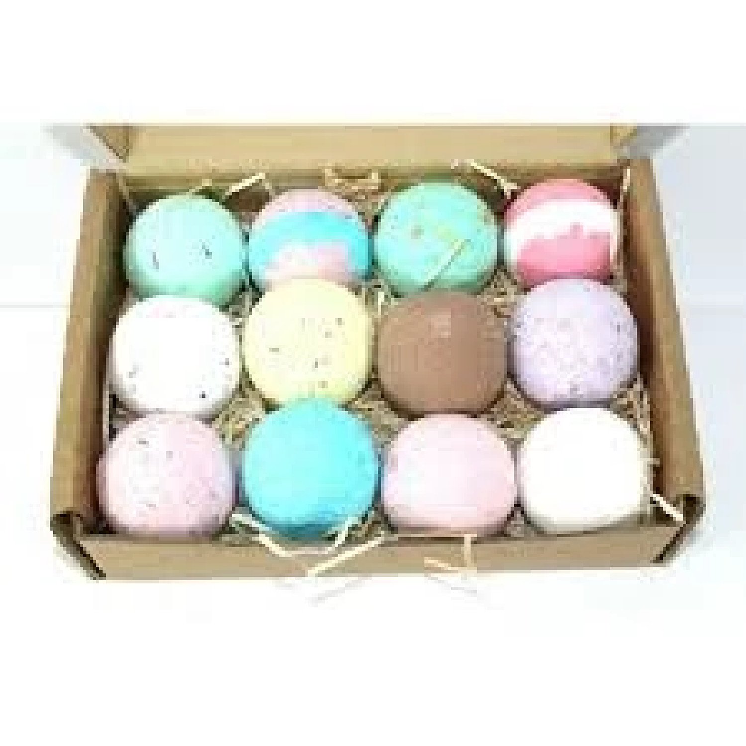 12pk Buzzy Bath Bombs - 12 x 65g Free Postage