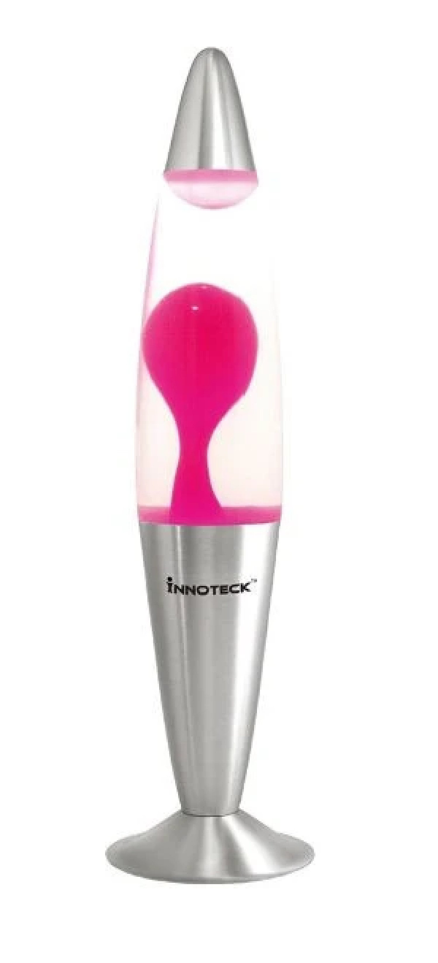 16" Lava Lamp-Pink Lava Clear Liquid Free Postage