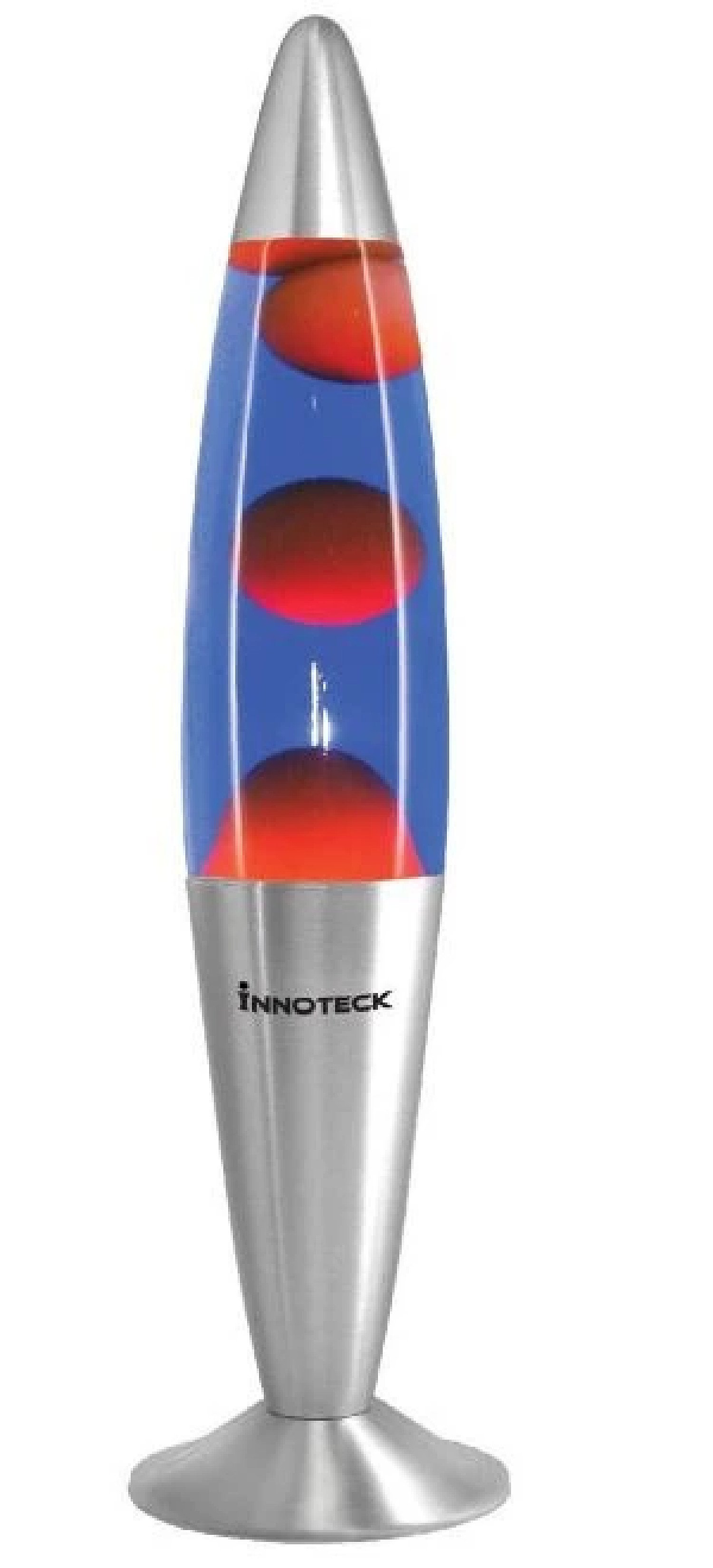 16" Lava Lamp-Red Lava Blue Liquid Free Postage