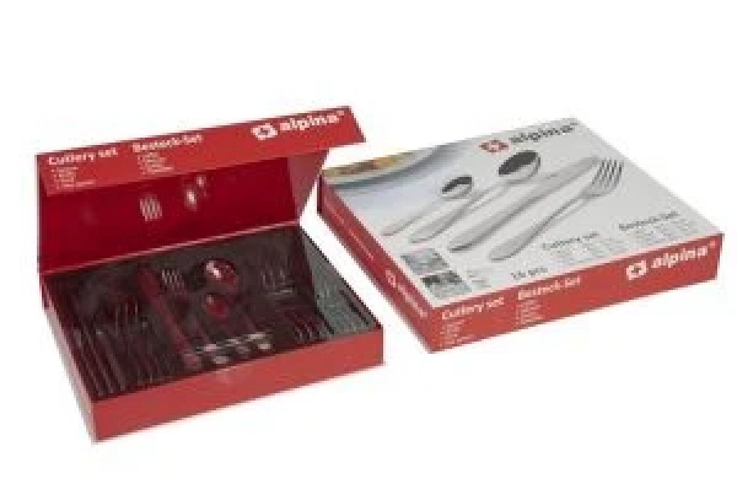 16pcs Cutlery Set Stainless Steel Deluxe Stylish in Display Case Free Postage