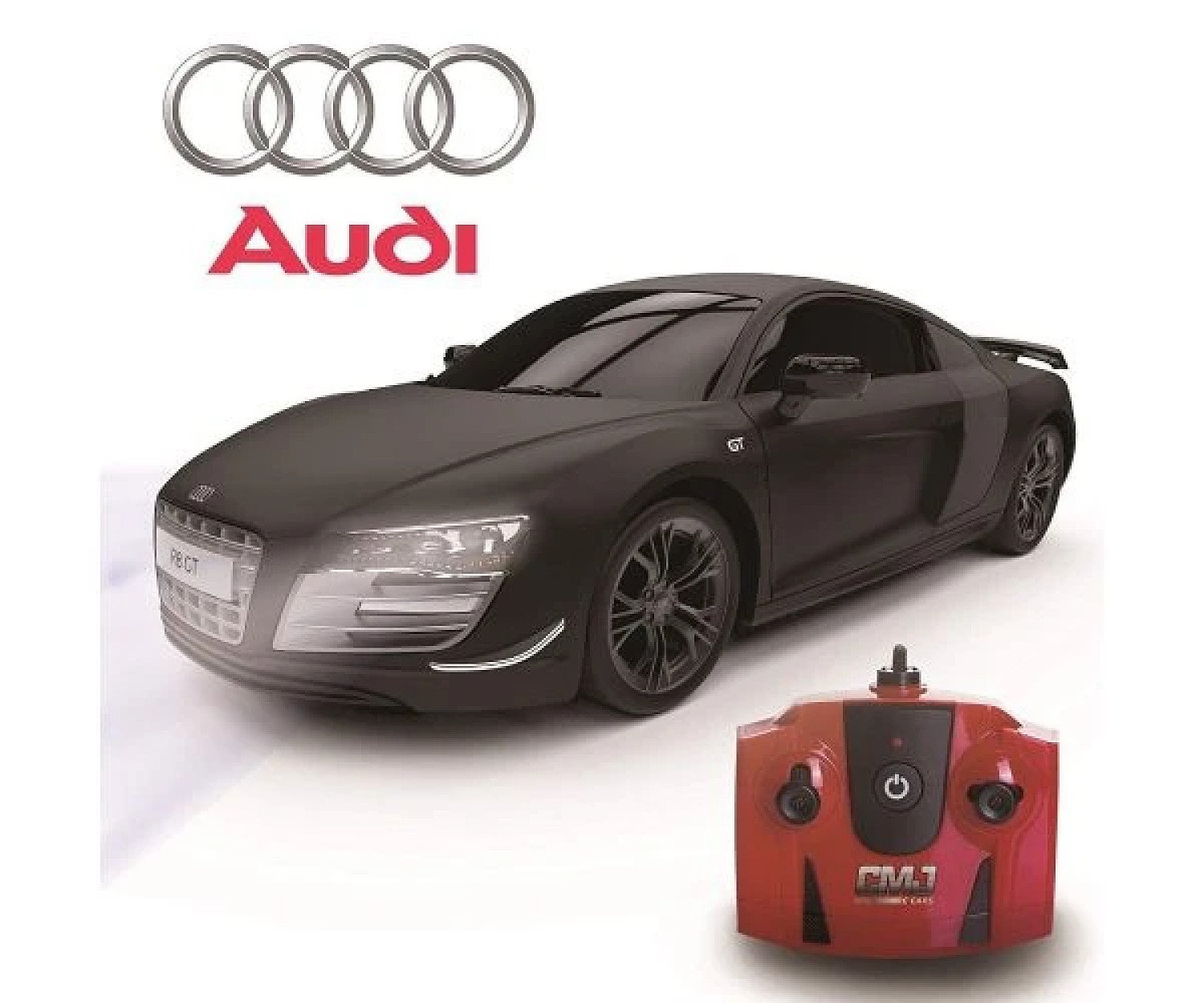 1:24 Scale RC Audi R8 GT Black Free Postage