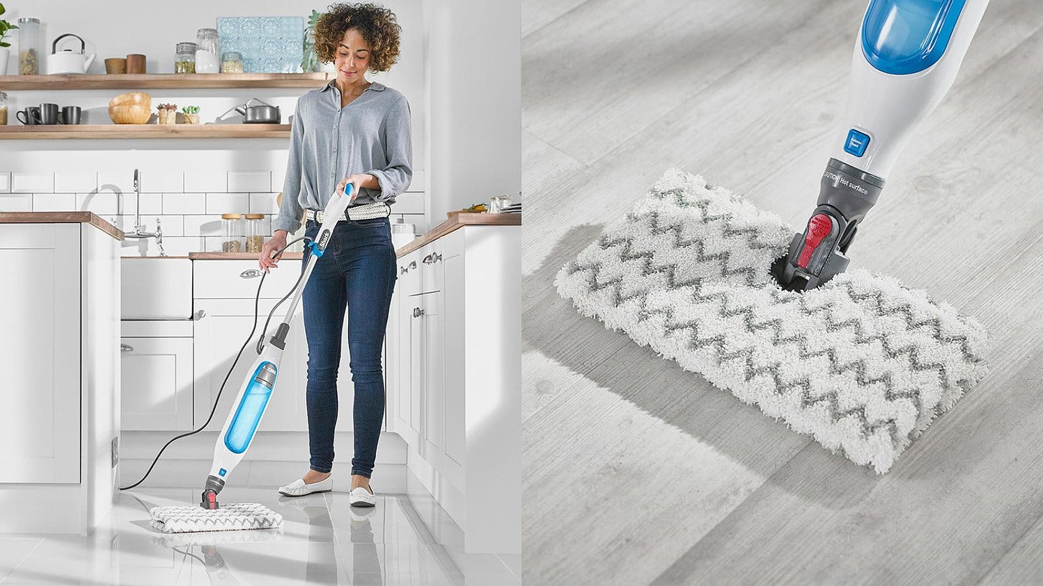 LIMITED TIME OFFER - Shark Klik n’ Flip Manual Steam Mop S6001UK!