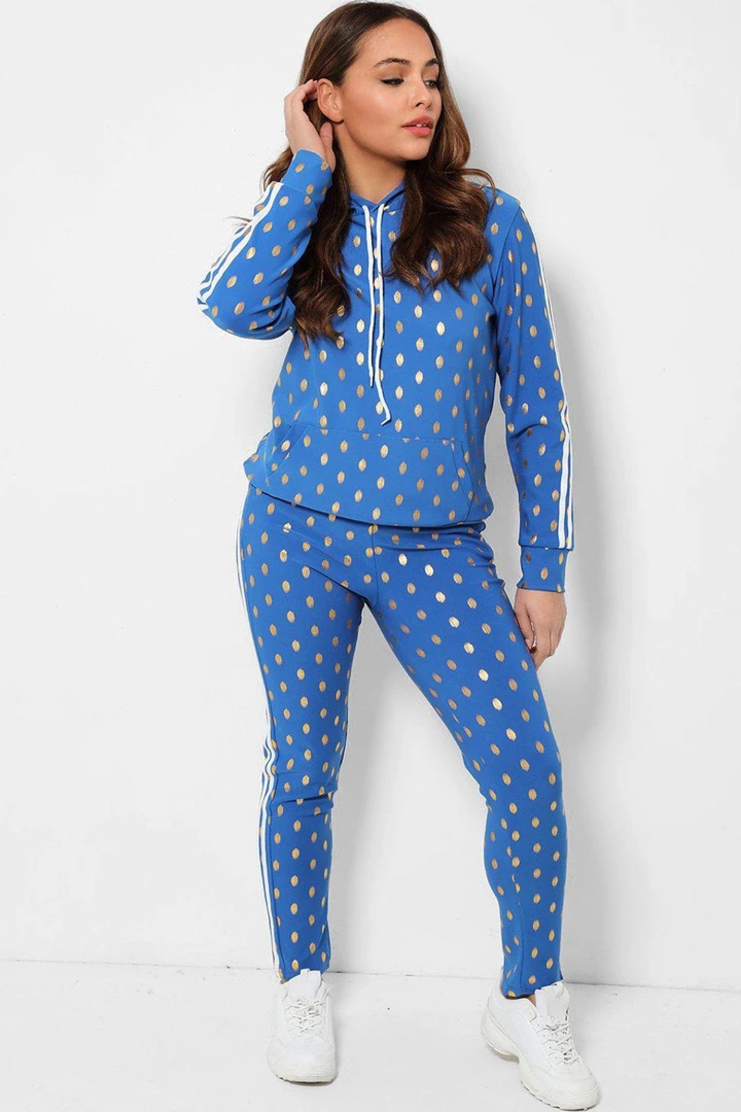 2 Piece Gold Bokeh Twin Strike Tracksuit 8-12 Free Postage