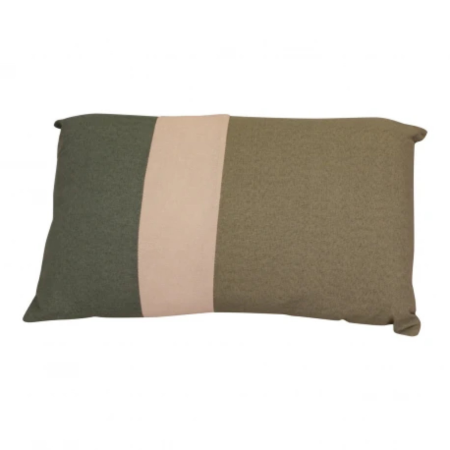 3 Panel Green Rectangular Scatter Cushion, Eucalyptus Range Free Postage