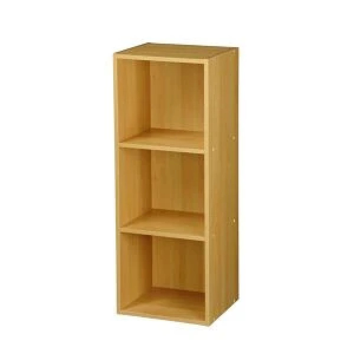 3 Tier Book Case 30 x 23.5 x 79.5cm Beech Free Postage
