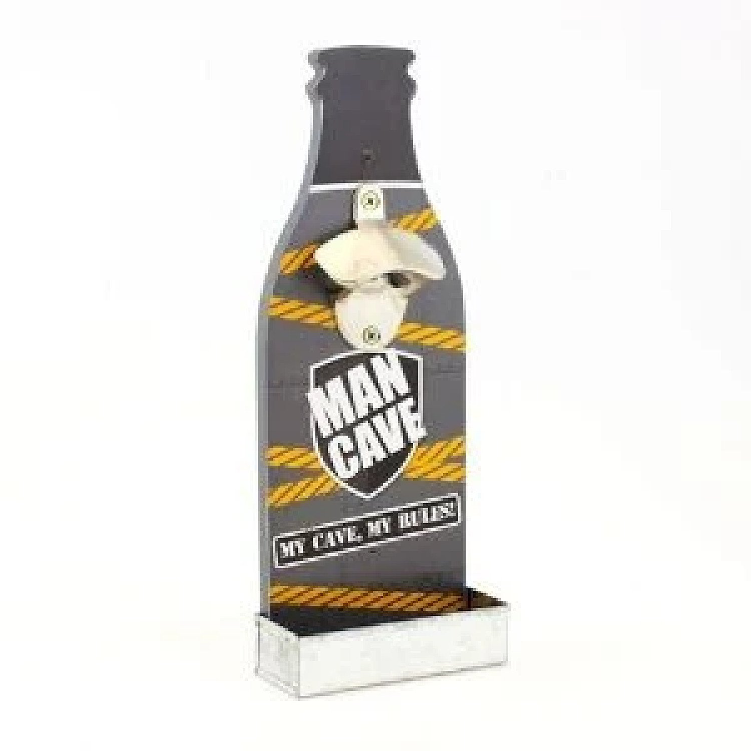 30Cm Man Cave Beer Bottle Opener With Cap Collector Free Postage