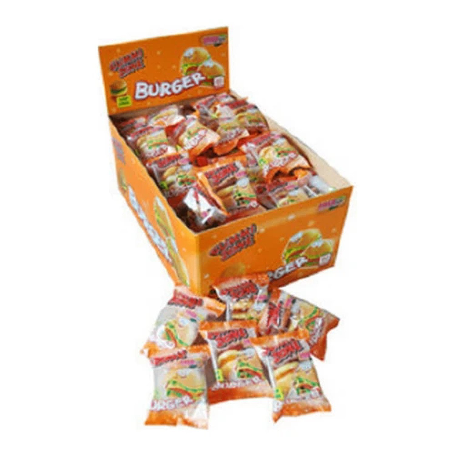 GUMMY BURGERS (GUMMI ZONE) 60 COUNT SWEETS Free Postage