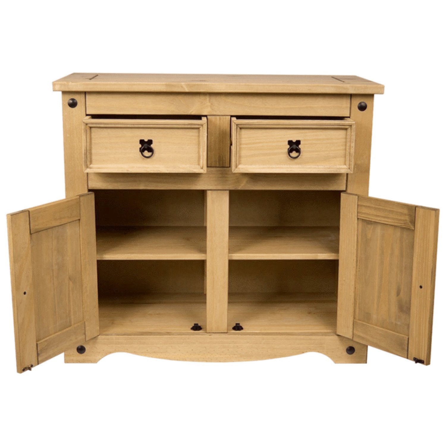 Corona 2 Door 2 Drawer Sideboard Free Postage