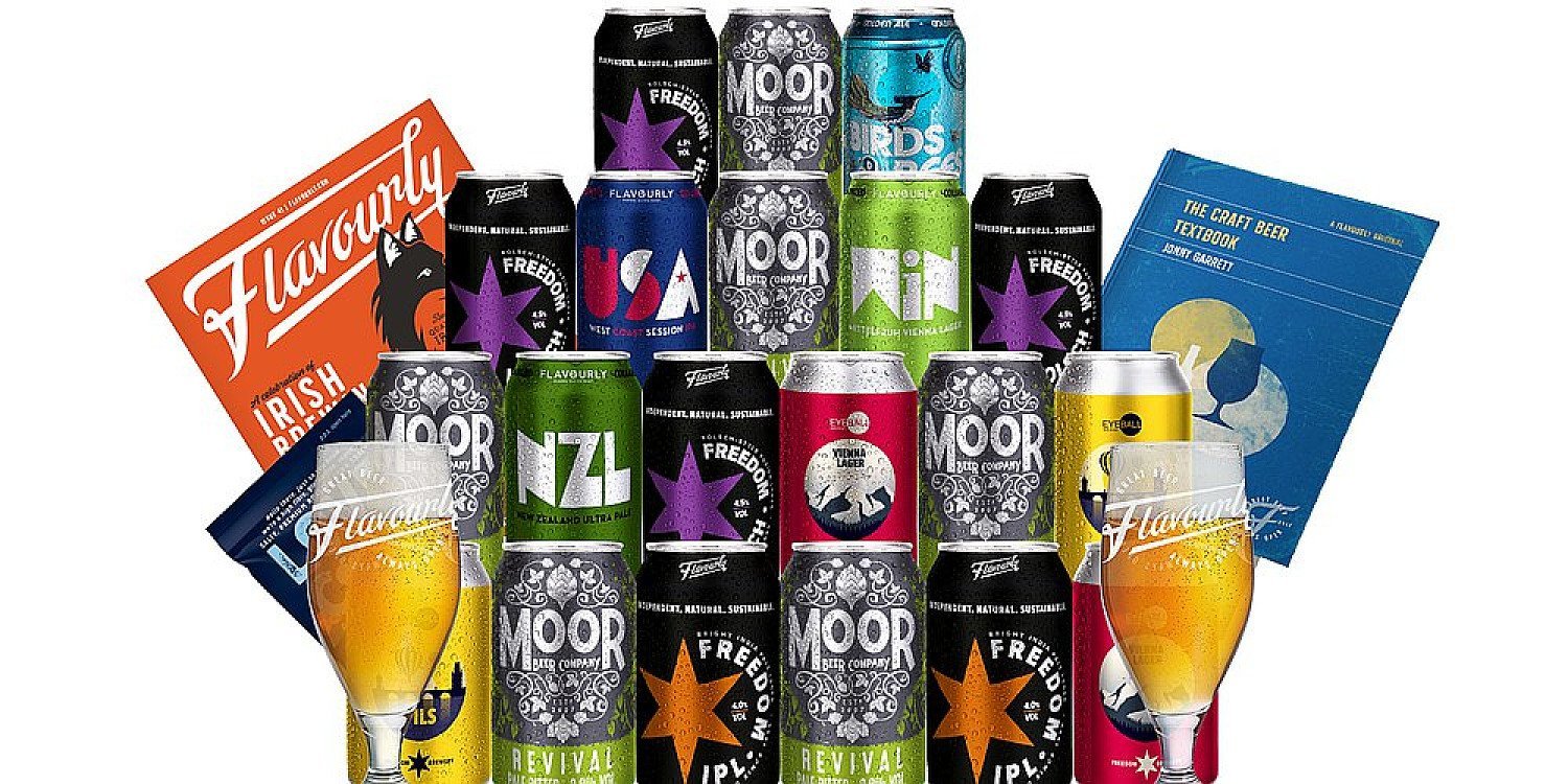 20 Craft Beers with 2 free glasses for only £29.95 incl delivery (No Subscription)