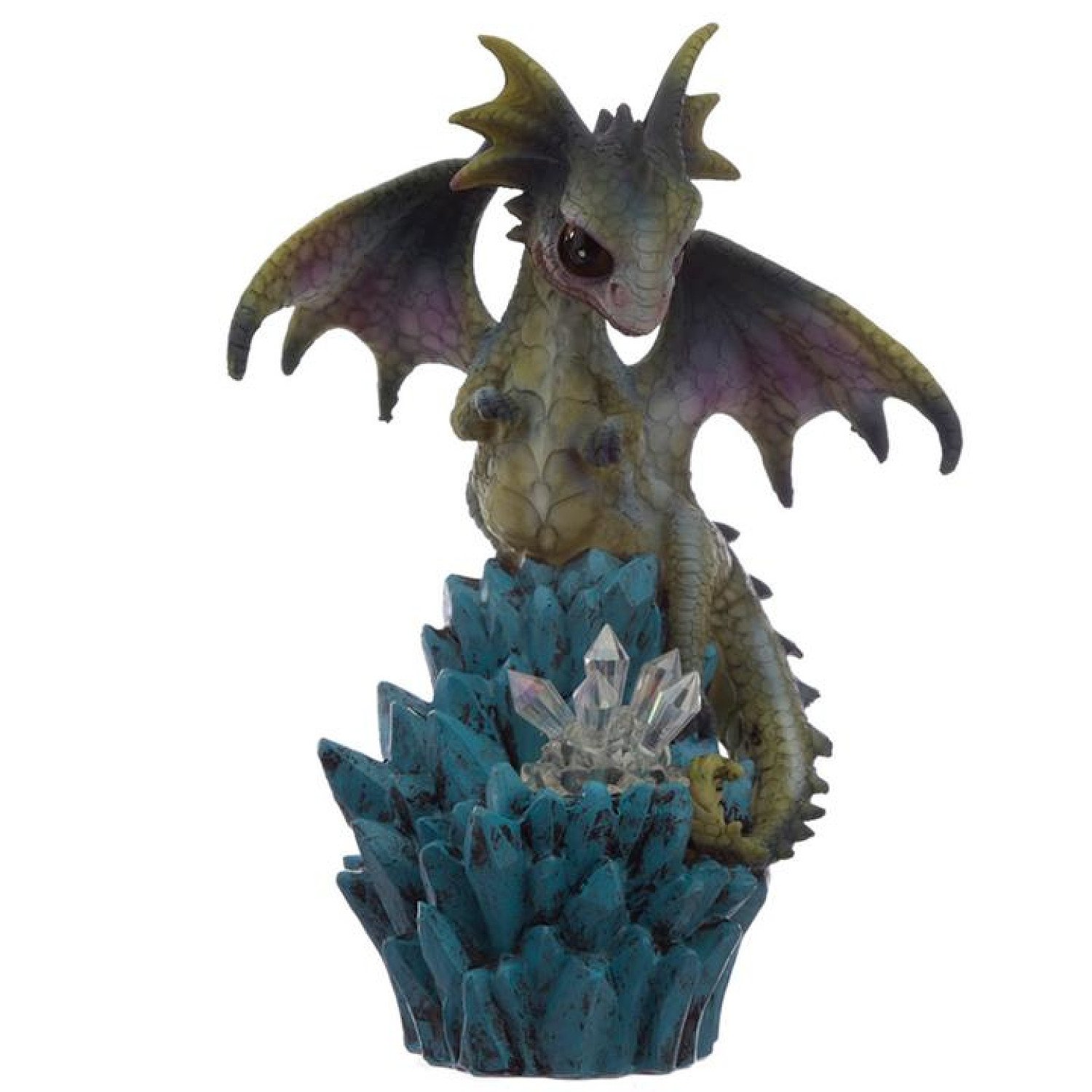 Cute Baby Sweet Dreams Crystal Ice Dragon Figurine Free Postage