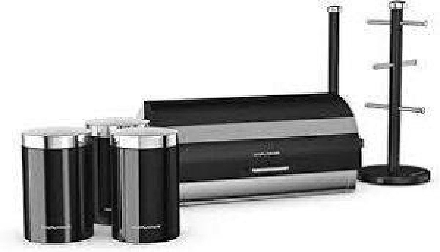 Morphy Richards 6pce Storage Utensils Set Black Free Postage