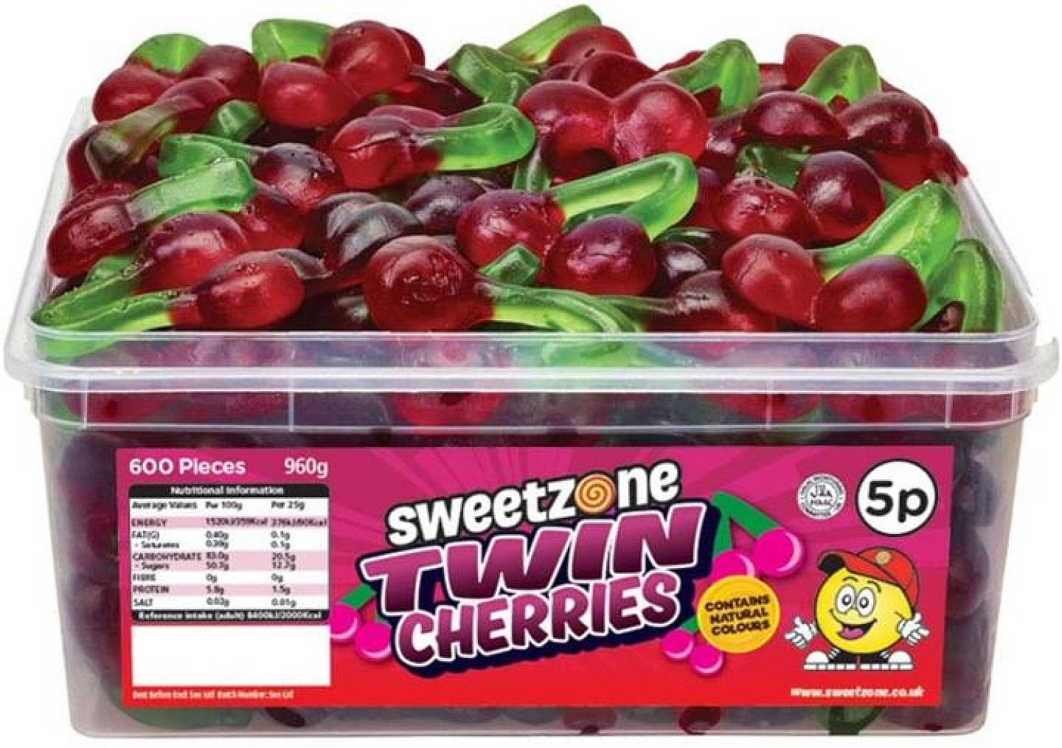 TWIN CHERRIES (SWEETZONE) 120 COUNT Free Postage