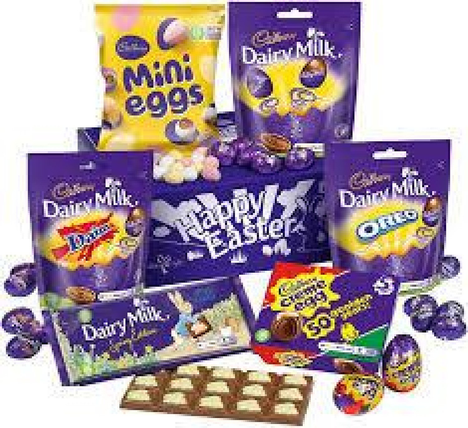 CADBURY EGGSTRAVAGANZA Easter Free Postage