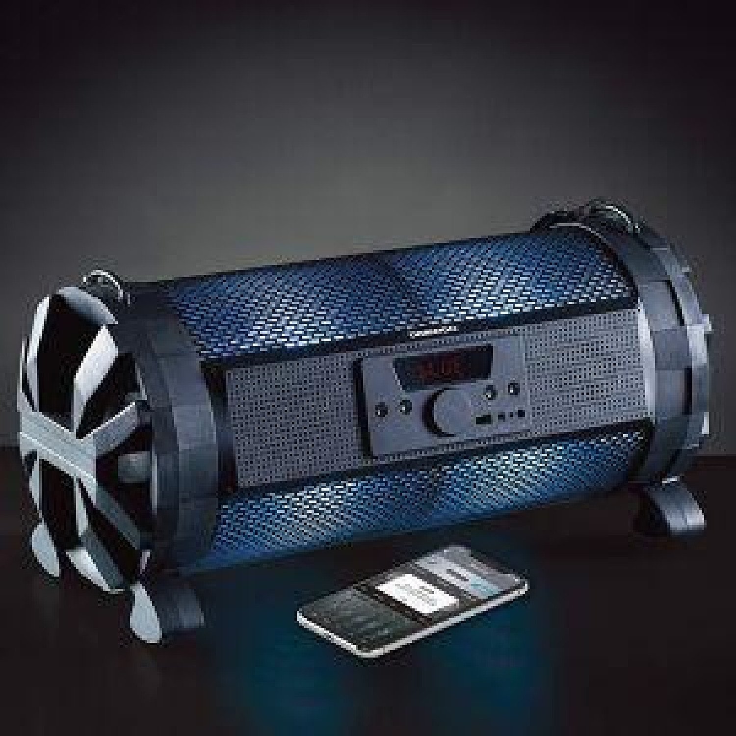 Daewoo App Controlled Bluetooth/USB Bazooka LED Speaker With Radio 3W Speaker Free Postage