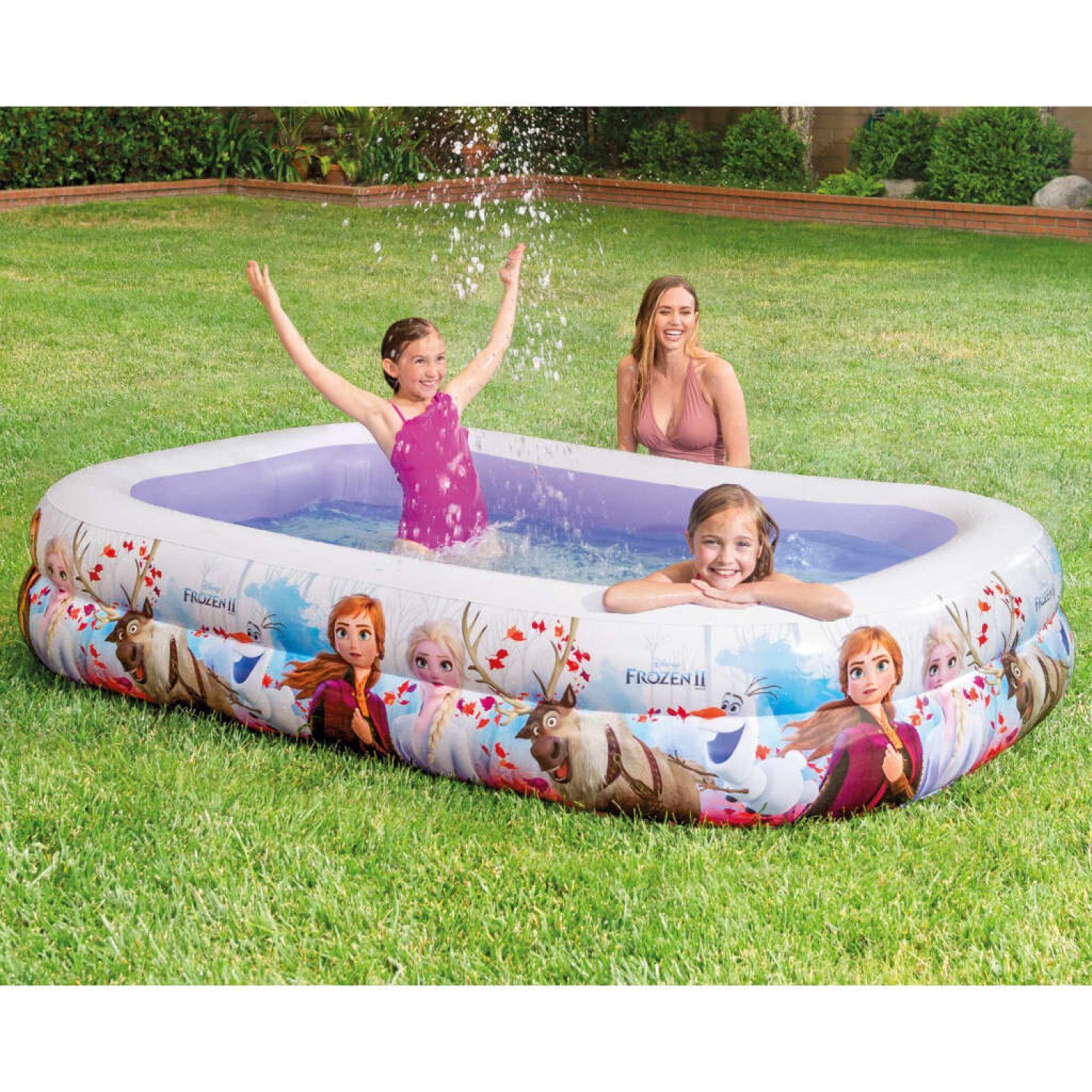 Frozen Swim Center Pool Multicolour 262x175x56 cm