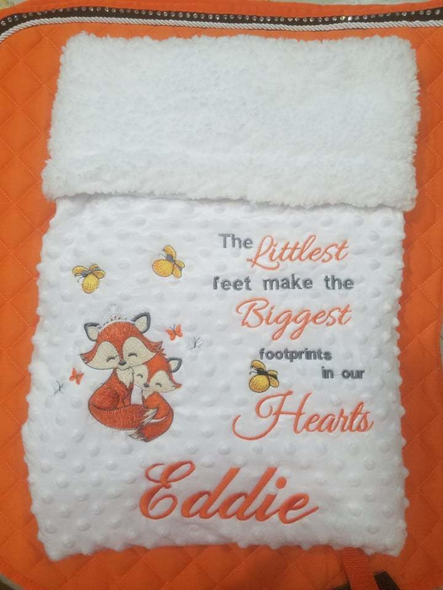 Baby Blanket- Foxes