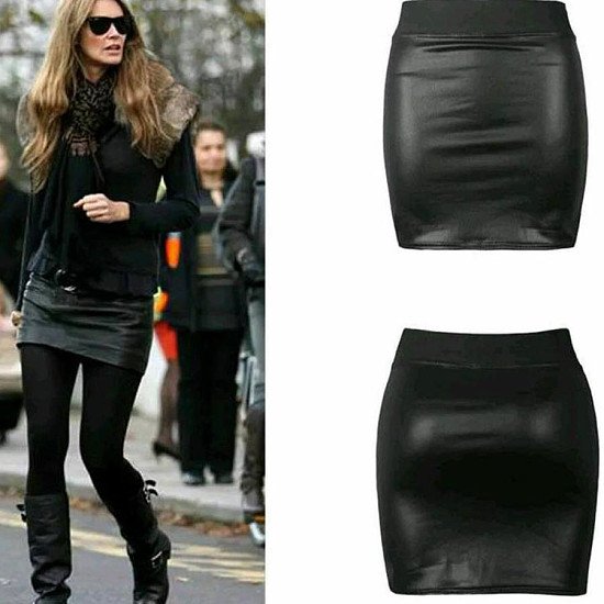 Wet Look Mini-Skirt £13.49 inc P&P