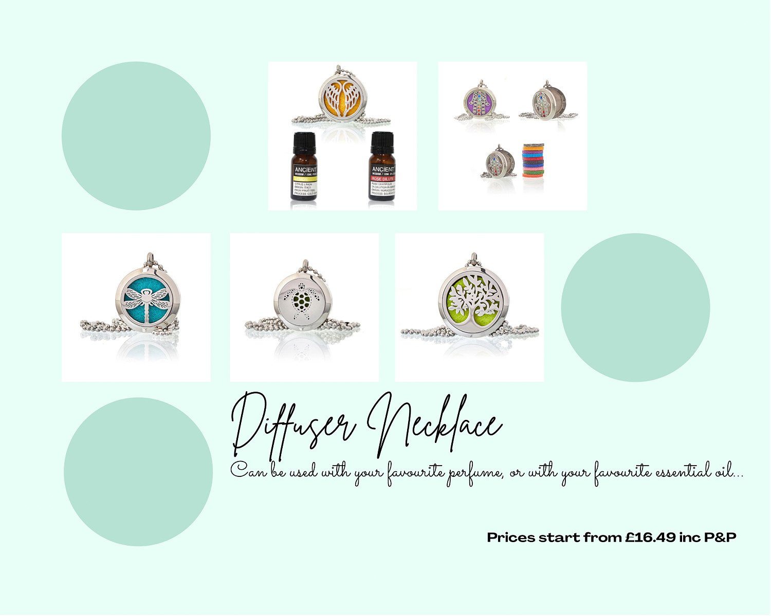 Diffuser Necklaces