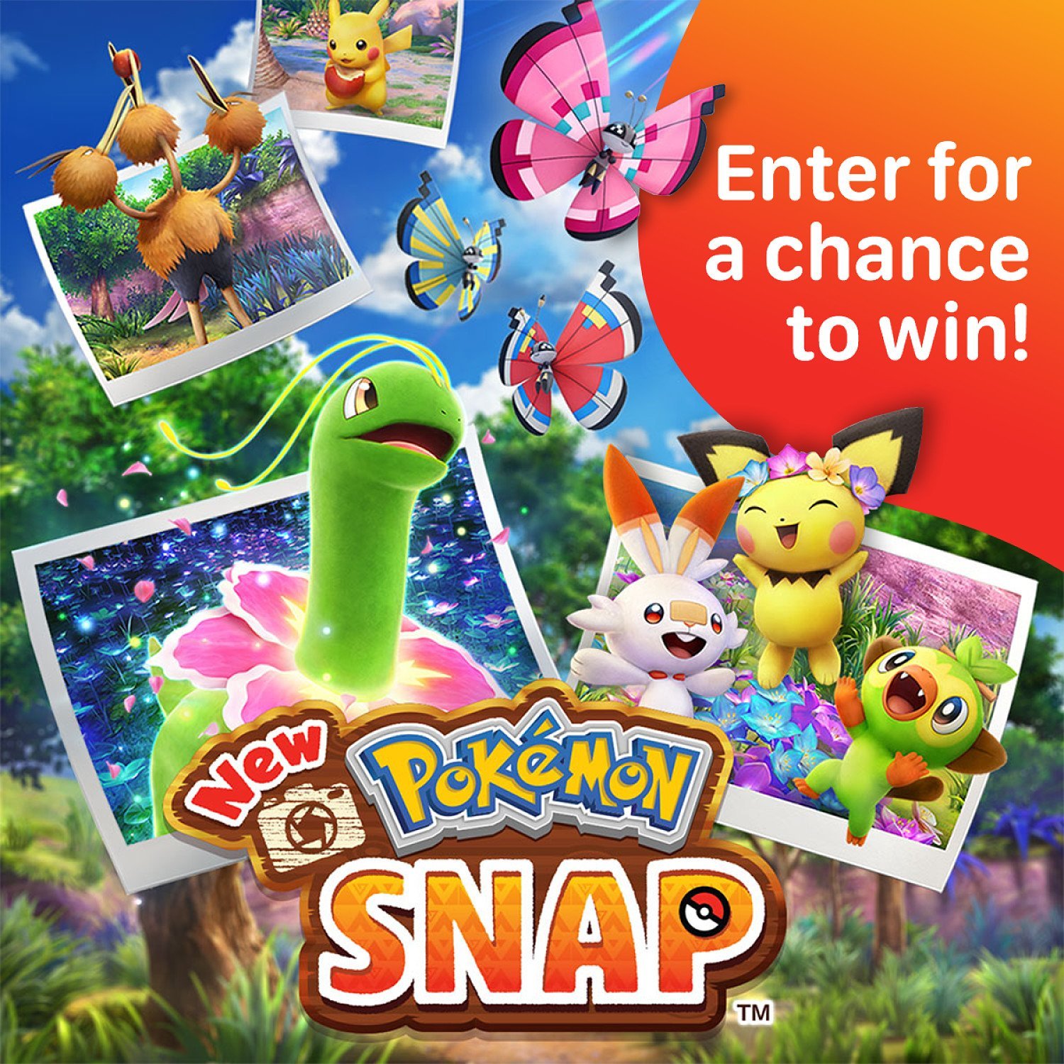 WIN the New Pokémon Snap for Nintendo Switch