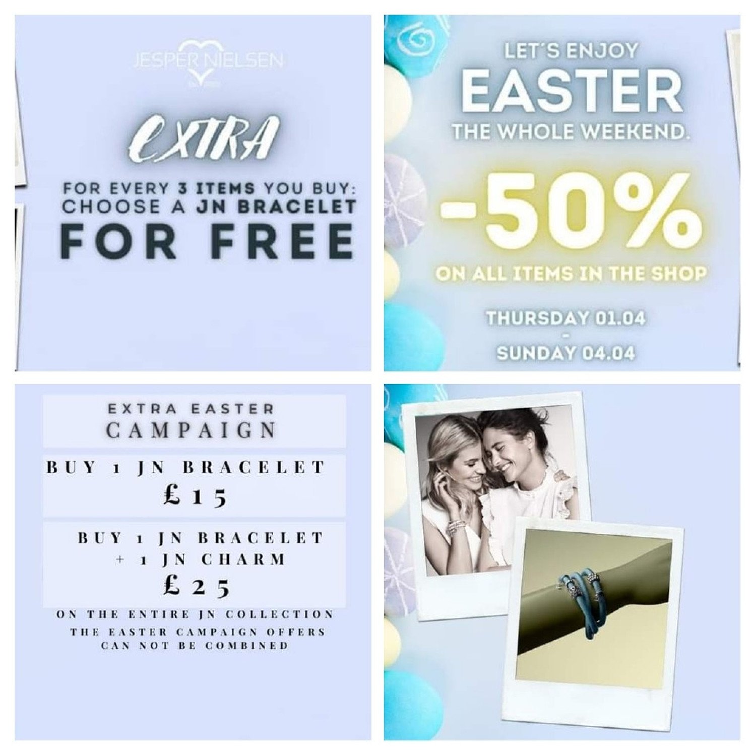 50% off this weekend.